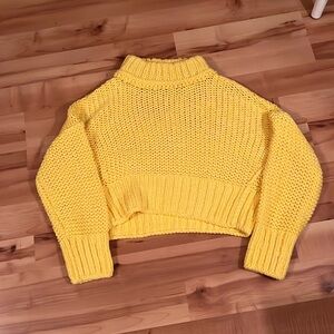 Free people chunky knit sweater